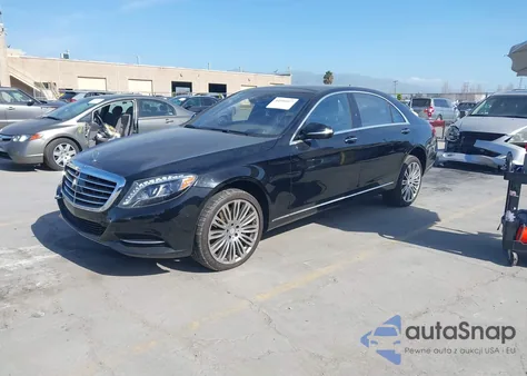 2015 Mercedes-Benz S 550 Plug-In Hybrid из США, поврежденный, VIN WDDUG6DB7FA191243